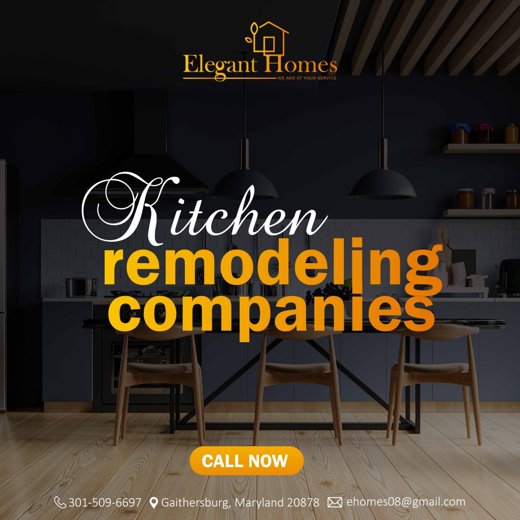 Kitchen Remodeling Company In